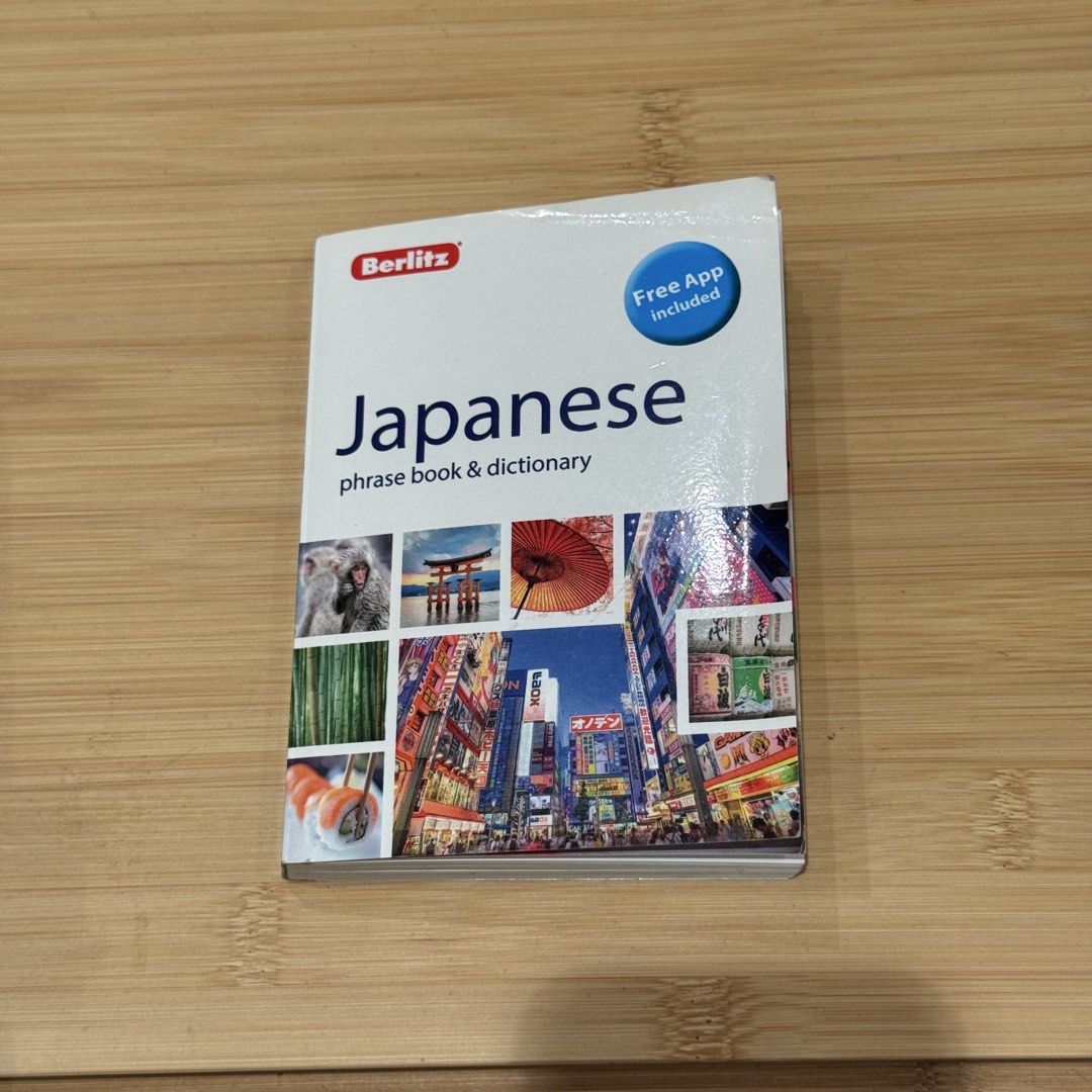 Berlitz Japanese Phrase Book & Dictionary, Hobbies & Toys, Books ...