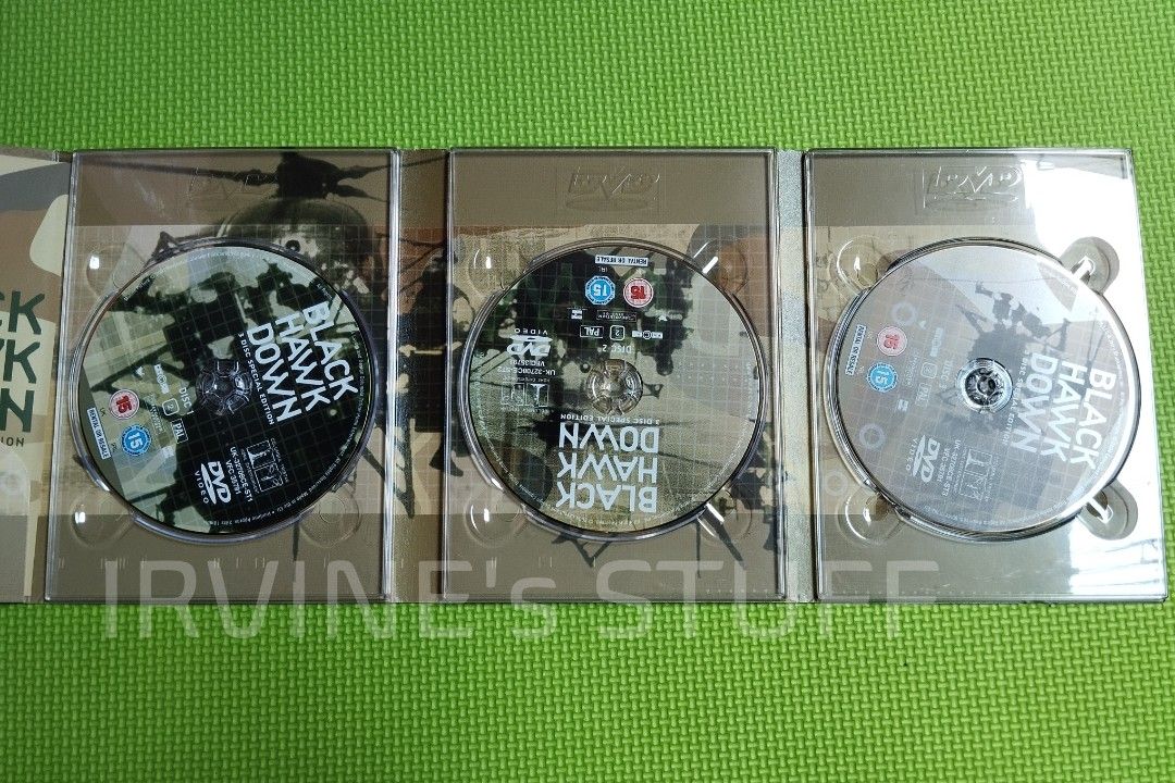Black Hawk Down authentic 3 disc Edition Dvd (Category: CDs & DVDs) located in Marikina City. Submitted by irvinesstuff (Listing ID 1431209353, Image 2). Description: - BLACK HAWK DOWN authentic dvd - 3 disc Edition /Mint Condition - w Slipcase 👍SHIPP nationwide: J&Texpress or lalamove 👉 NO COD / COP.