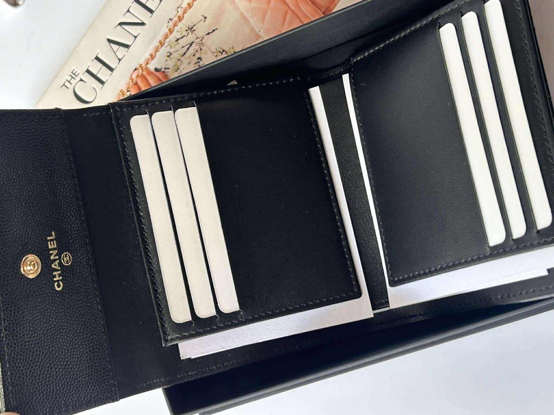 chanel leboy bifold wallet ghw bn (Category: Luxury Bags & Wallets) located in Quezon City. Submitted by luxuryamethystph (Listing ID 1431283142, Image 2). Description: chanel leboy bifold wallet ghw with dustbag box booklet ribbon TEEXX043 .