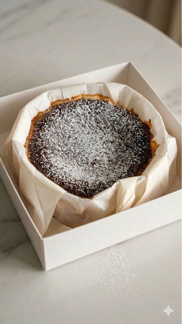 Burnt Cheesecake - Various Flavors (Category: Homemade Bakes) located in Singapore. Submitted by shopwithshy (Listing ID 1431262404, Image 3). Description: 🍰 SAY HEESE – Halal Lava Core Burnt Cheesecake Soft molten centre, creamy and not too sweet 🤤 Freshly baked daily (small batches only) 🔥 Launch Promo: Classic – $10 Flavours (Biscoff / Caramel Honeycomb/ Nutella / Cookies & Cream / Tiramisu– $13 📍 Self collect at Sengkang / Delivery availa