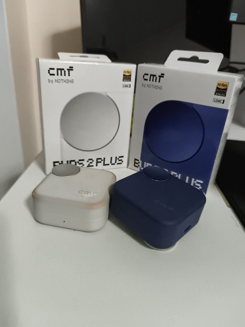 CMF by Nothing Buds 2 Plus - White & Blue424060652534507521