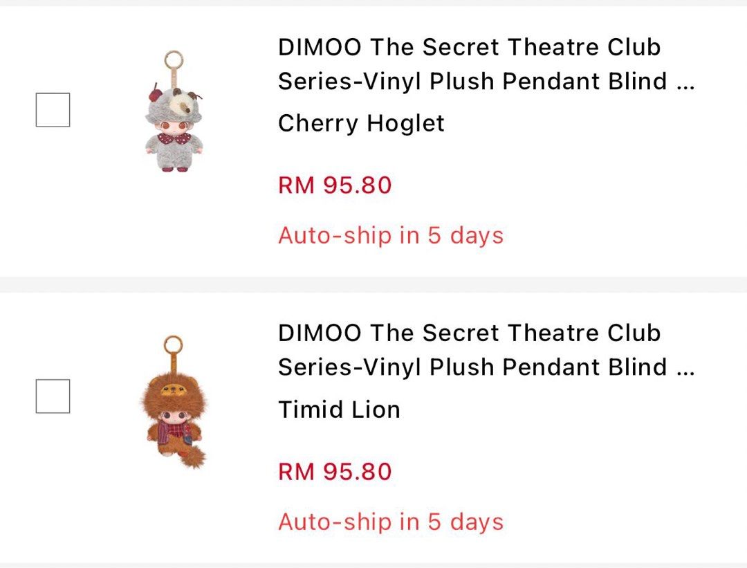 [COMBO] Popmart DIMOO The Secret Theatre Club series - Timid Lion ...