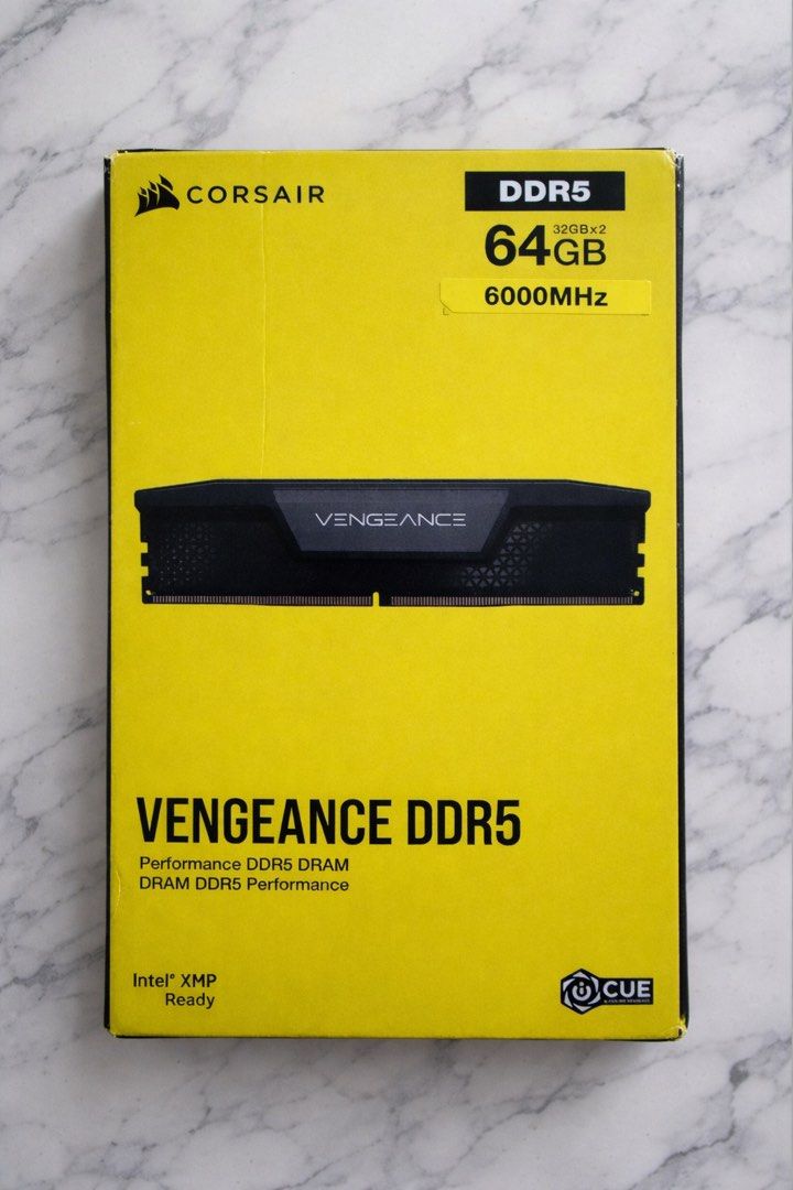 Corsair Vengeance DDR5 RAM 32x2 (64GB) 6000mt/s