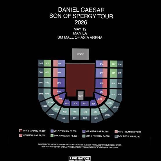 Danielcaesar Tour Daniel Caesar Son of Spergy Tour Manila Tickets, Tickets & Vouchers ...