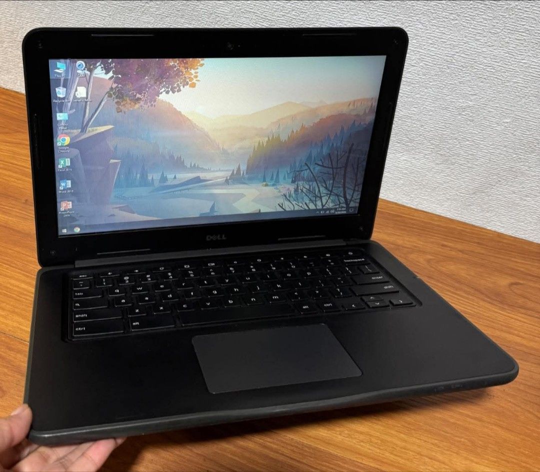 🎯DELL CHROMEBOOK 3380 🎯 (Category: Laptops & Notebooks) located in Manila. Submitted by lonelyme_1986 (Listing ID 1431368148, Image 2). Description: 14INCHES WINDOWS 10 WITH MICROSOFT OFFICE LAPTOP FOR SALE (4PCS AVAILABLE ) PRICE: 4,400 (4/32 2PCS AVAILABLE PRICE: 4,300 (4/16 1PC AVAILABLE ) PRICE: SALE 3,800 see the last pic di nakakaapekto sa performance 😊4/32 🎯DELL CHROMEBOOK 3380 🎯 INTEL CELERON CPU 3855U @1.61GHZ 32GB SSD 4GB MEMORY 2.