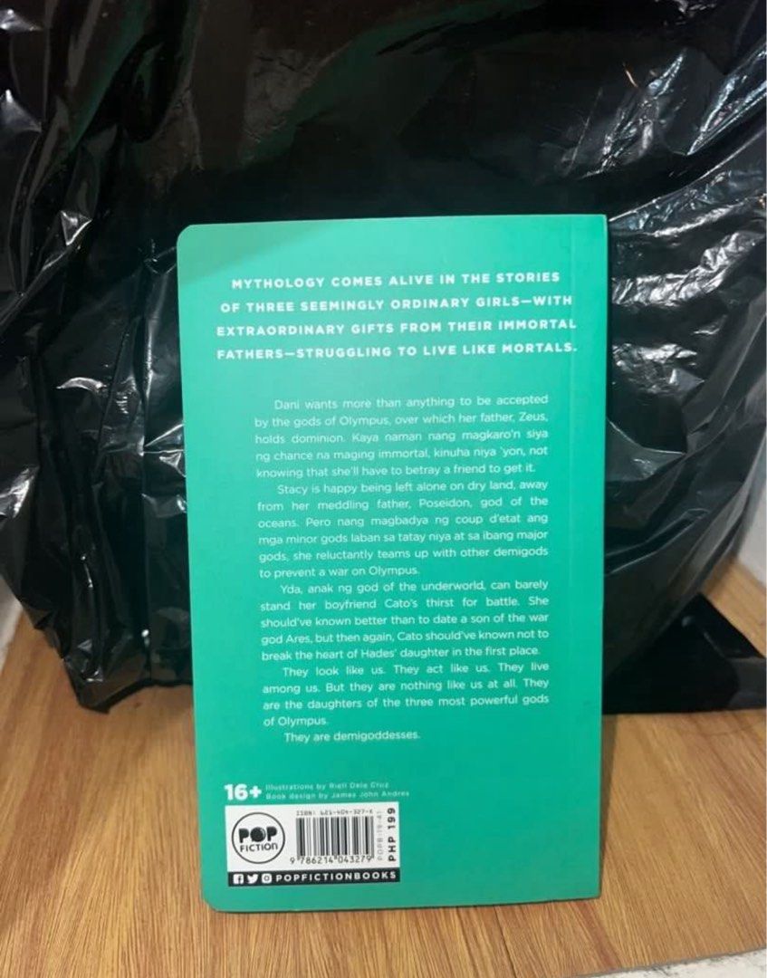 Demigoddess Wattpad Popfiction Book (Category: Storybooks) located in Quezon City. Submitted by hgaby (Listing ID 1431218183, Image 2). Description: .