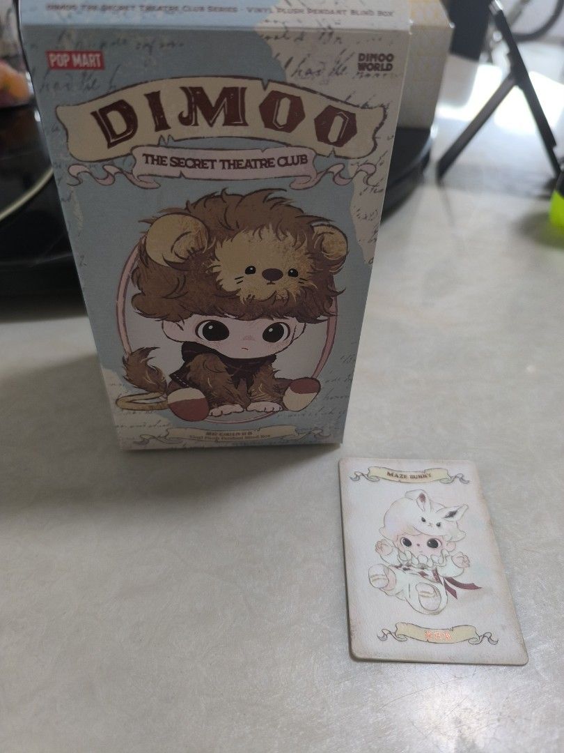 Dimoo The Secret Theatre Club series plush - Softie Sheep, Hobbies ...