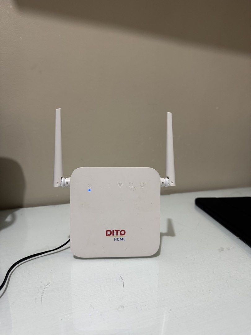DITO Home Wifi PRO With Sim (Category: Networking) located in Pinamalayan. Submitted by jearys (Listing ID 1431306461, Image 2). Description: DITO HOME MODEM FOR SALE Bought it for ₱1,500, loaded it once and then nagpainstall na kami ng PLDT so di ko na nagamit but so far okay ang service.
