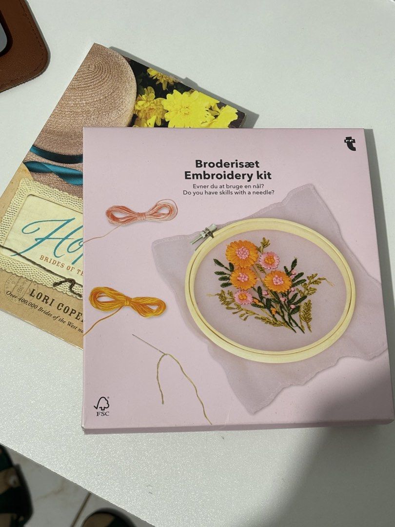 Embroidery Kit (Flying Tiger) (Category: Craft Supplies & Tools) located in Baguio. Submitted by staticerosei (Listing ID 1431352851, Image 1). Description: Flying Tiger Embroidery Kit Original Brand New and Sealed .