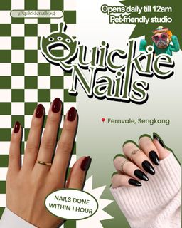 (Category: ) located in . Submitted by quickienails.sg (Listing ID 1431254675, Image 1). Description: .