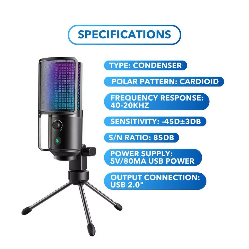 Fifine technology microphone k669426013499453624322