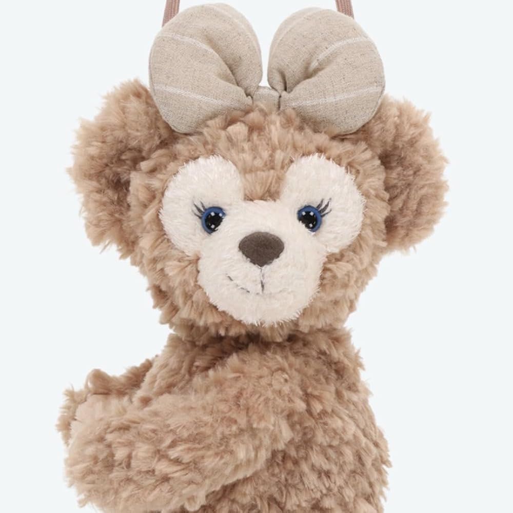 [FREE MAIL] Shellie May Plush Carrying Sling Shoulder Bag, Tokyo Disney ...
