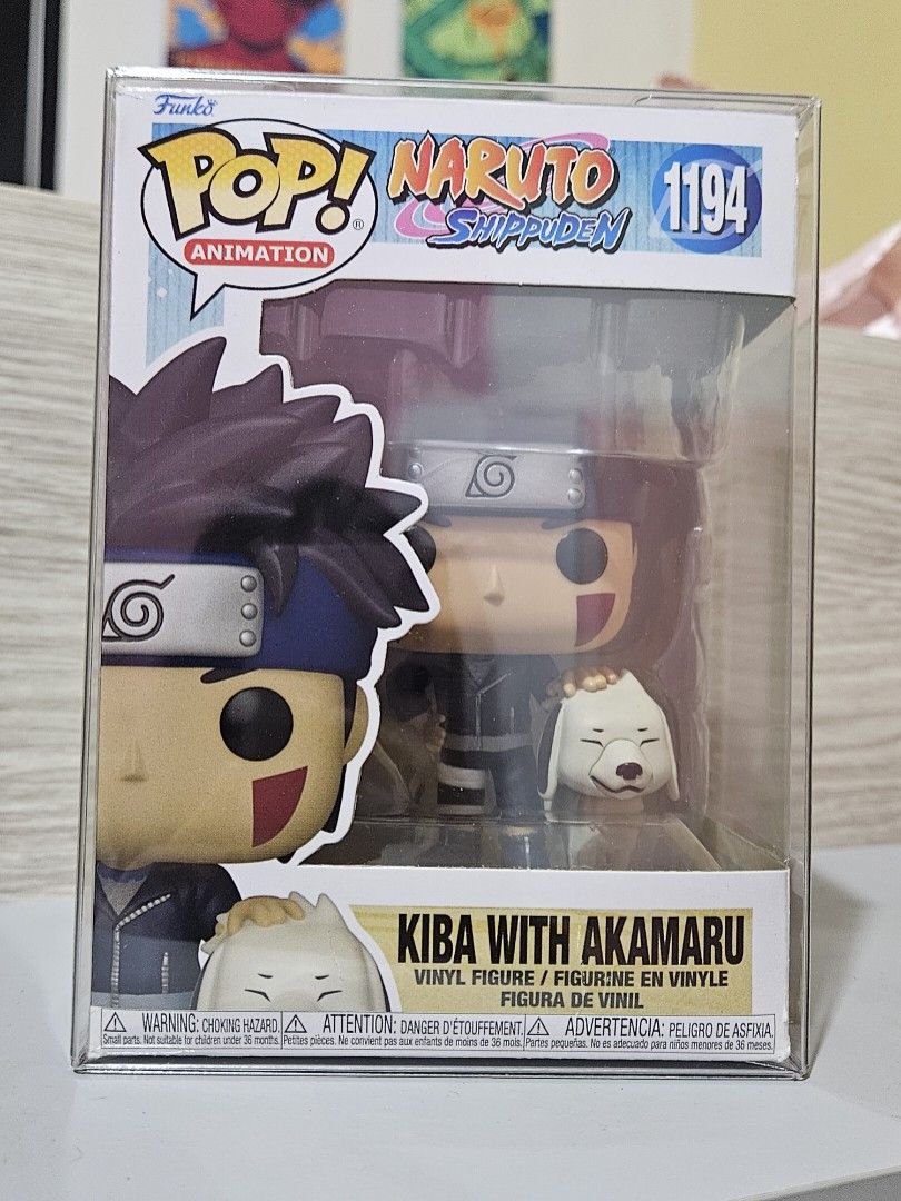 Funko Pop Naruto Shippuden Kiba with Akamaru (Category: Designer & Blind Box Toys) located in Bulacan. Submitted by _luffytaro (Listing ID 1431226621, Image 2). Description: never opened or displayed, just took photos to show here - comes with origin box & protector box mop: gcash/gotyme mod: j&t .
