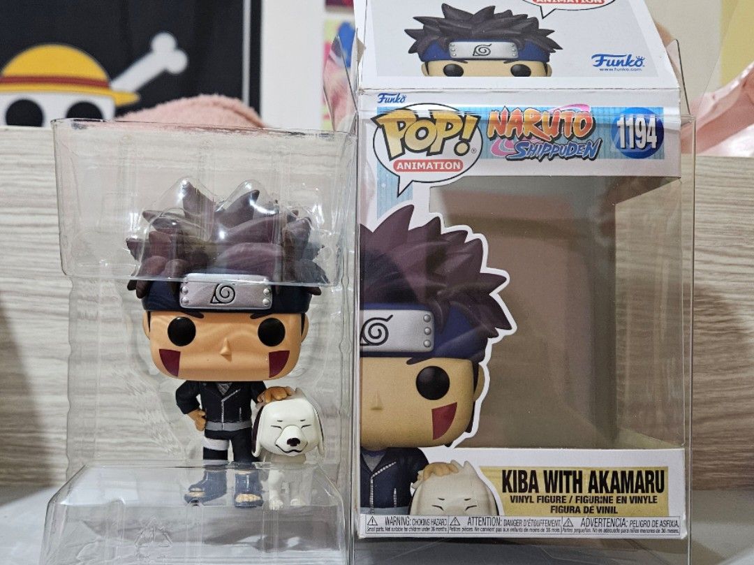 Funko Pop Naruto Shippuden Kiba with Akamaru (Category: Designer & Blind Box Toys) located in Bulacan. Submitted by _luffytaro (Listing ID 1431226621, Image 1). Description: never opened or displayed, just took photos to show here - comes with origin box & protector box mop: gcash/gotyme mod: j&t .