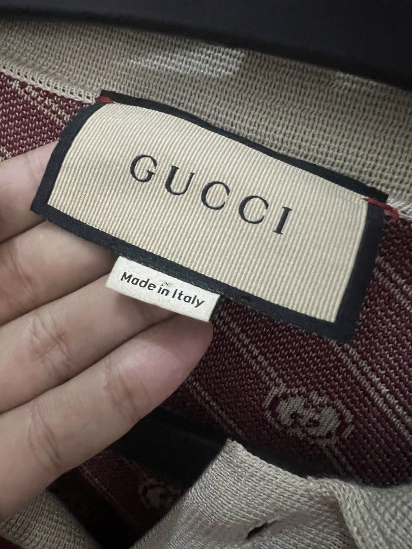 GUCCI POLO SHIRT - not ukay (Category: Tshirts & Polo Shirts ) located in Batangas. Submitted by jesterhiam (Listing ID 1431239069, Image 3). Description: .
