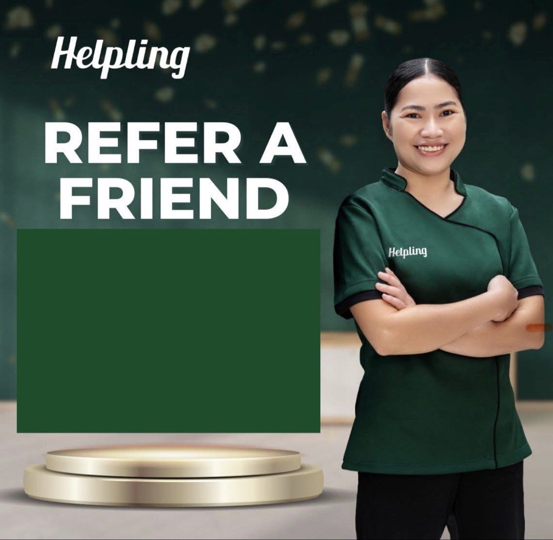 Helpling Referral Code (Category: Vouchers) located in Singapore. Submitted by allezallez (Listing ID 1431222261, Image 1). Description: Get $20 OFF your first cleaning from Helpling when you use the referral code lodo56! Message me for the link. Cheers. .