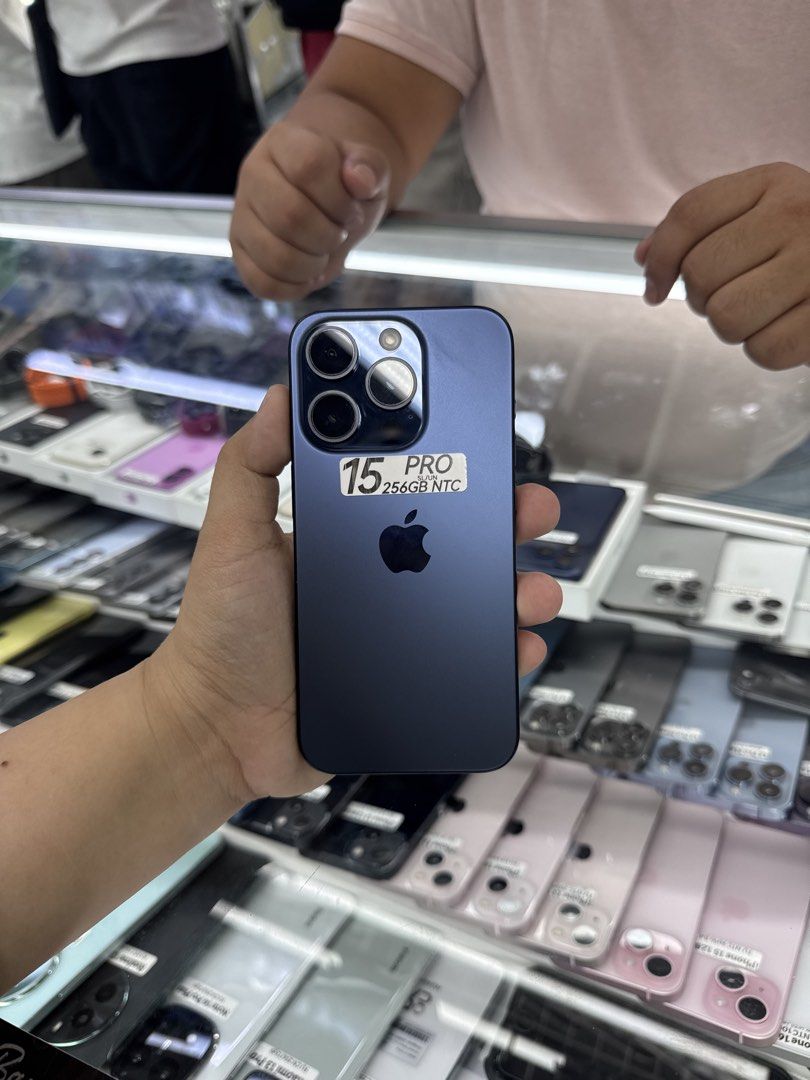 Iphone 15 Pro 256gb Smartlocked NTC no issue 90% batt (Category: iPhone 15 Series) located in San Juan City. Submitted by keannagadgetph (Listing ID 1431235860, Image 1). Description: Available Units for today's POST! Iphone 15pro / 256gb / NTC Variant / Smartlocked - any colors available (price may vary) - good condition - 95% Makinis - 90% battery - NTC Variant - No Repair ~ Accepting SWAP / TRADE IN / INSTALLMENT / BINTA UNIT ~ CASH ON DELIVER