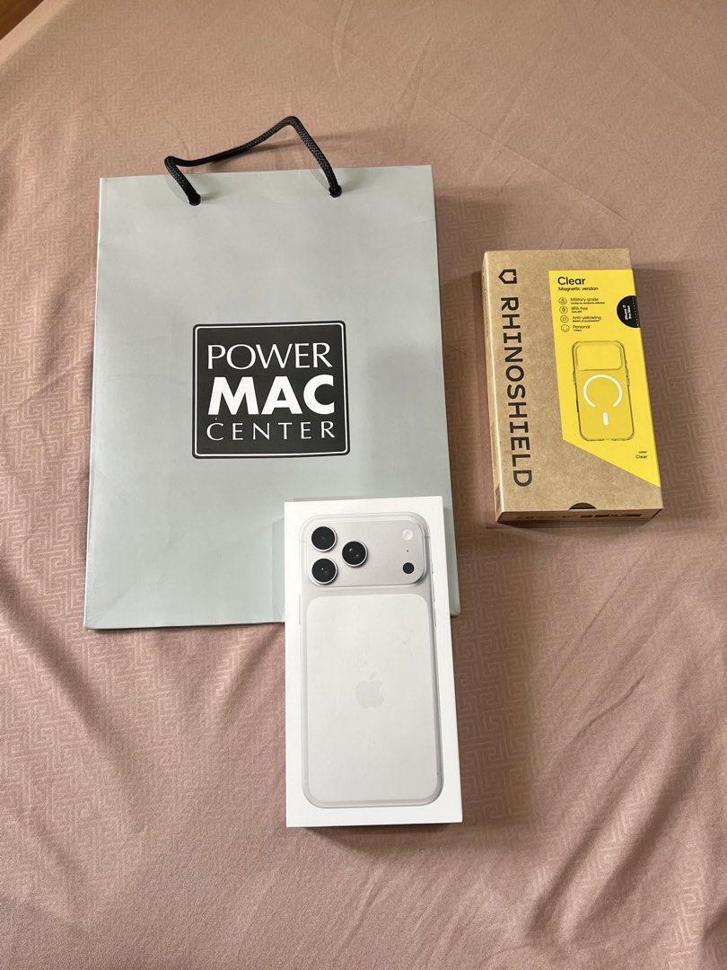 iPhone 17 Pro Max 256 GB (Category: iPhone 17 Series) located in Bacoor. Submitted by imgiantrias (Listing ID 1431183457, Image 2). Description: For Sale iPhone 17 Pro Max 256GB Opened last April 13. No scratch. No flaw. Bought from Power Mac With free case from Rhinoshield worth Php3,590 Meet ups around Pasay, Las Pinas, Bacoor, and Imus Slightly nego .