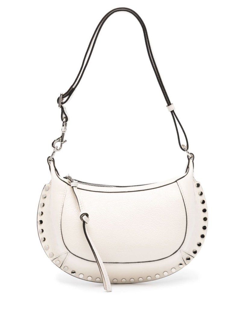 Isabel Marant Oskan Moon Bag (White) (Category: Luxury Bags & Wallets) located in Quezon City. Submitted by treasurededit (Listing ID 1431351404, Image 1). Description: 100% Authentic (Bought in Paris) Complete with dust bag.