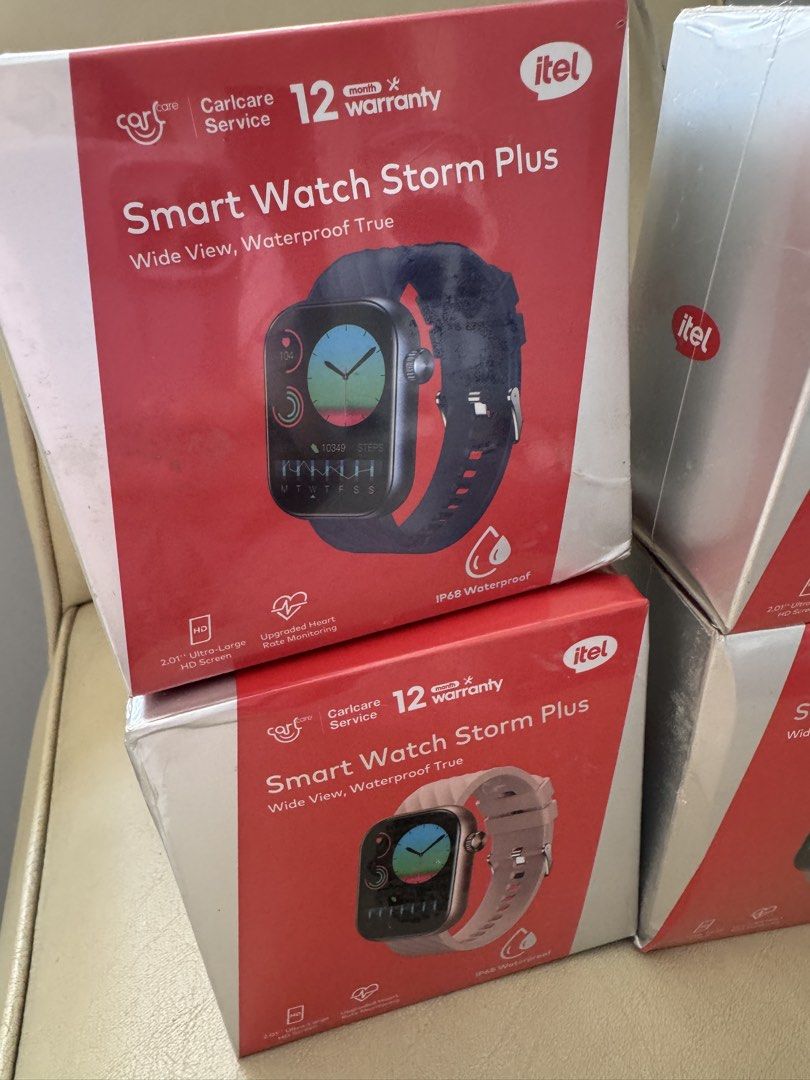 Itel Smart Watch Storm Plus (Category: Wearables & Smart Watches) located in Del Monte. Submitted by gshop.ph (Listing ID 1431203581, Image 2). Description: .