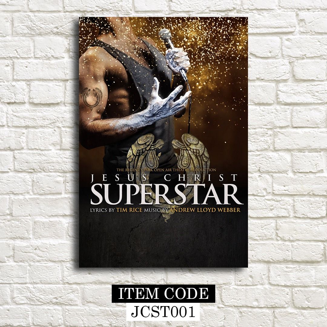Jesus Christ Superstar Tour Posters (Category: Events Tickets) located in Taguig. Submitted by thebricksph (Listing ID 1431267079, Image 1). Description: ₱75 (6x9 inches) ₱145 (8.5 x 12.5 inches) ₱290 (12.5x18.5 inches).