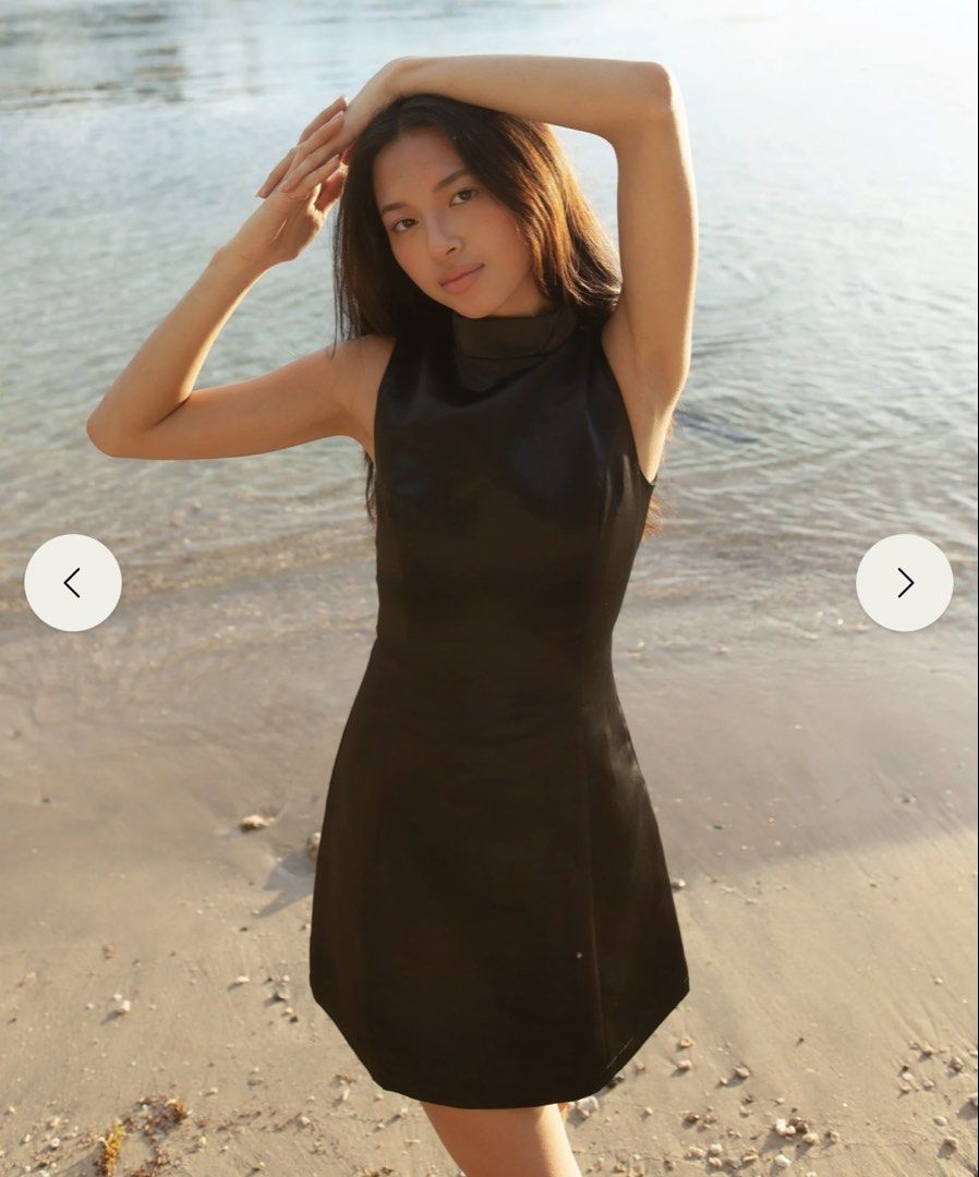 Just Because Lucia Dress in Black (Category: Dresses) located in San Juan City. Submitted by notanne (Listing ID 1431275563, Image 1). Description: Size: Small Rfs: too small on me :(.