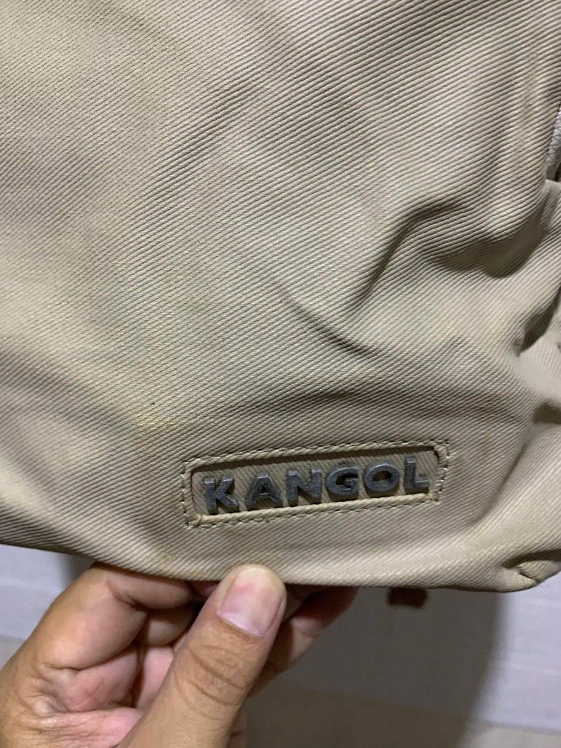 Kangol packbag (Category: Backpacks) located in Santo Tomas. Submitted by jadelyoidd53654 (Listing ID 1431300730, Image 2). Description: kangol packbag lightly used color rate 9.5/10 good condition.