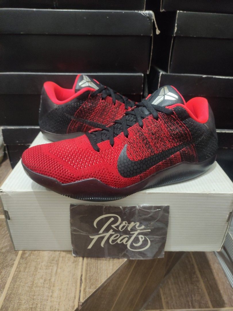 Kobe 11 Elite Achilles Heel (Category: Sneakers) located in Cebu City. Submitted by RONHEATS (Listing ID 1431351179, Image 2). Description: size 11 legit/Original guaranteed ✅ very good condition restored, Playable condition with OG box follow me for more pairs can ship nationwide door to door 2-3 days ETA .