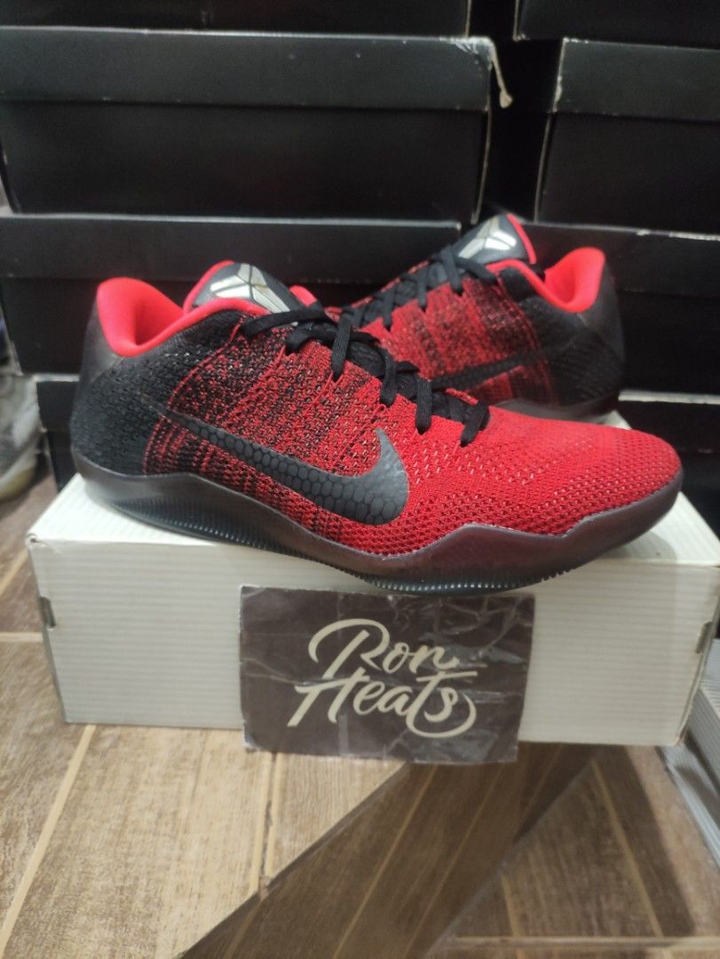 Kobe 11 Elite Achilles Heel (Category: Sneakers) located in Cebu City. Submitted by RONHEATS (Listing ID 1431351179, Image 3). Description: size 11 legit/Original guaranteed ✅ very good condition restored, Playable condition with OG box follow me for more pairs can ship nationwide door to door 2-3 days ETA .