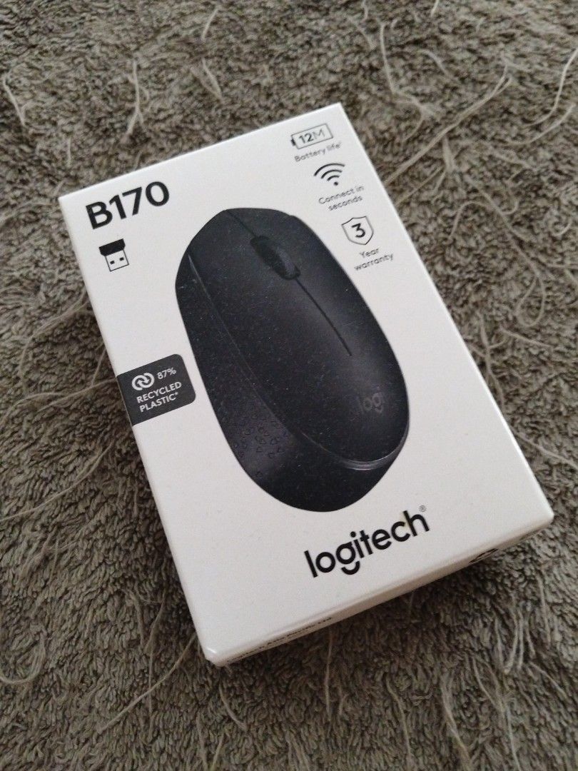 Logitech B170 Wireless Mouse - Brand New, Computers & Tech, Parts ...