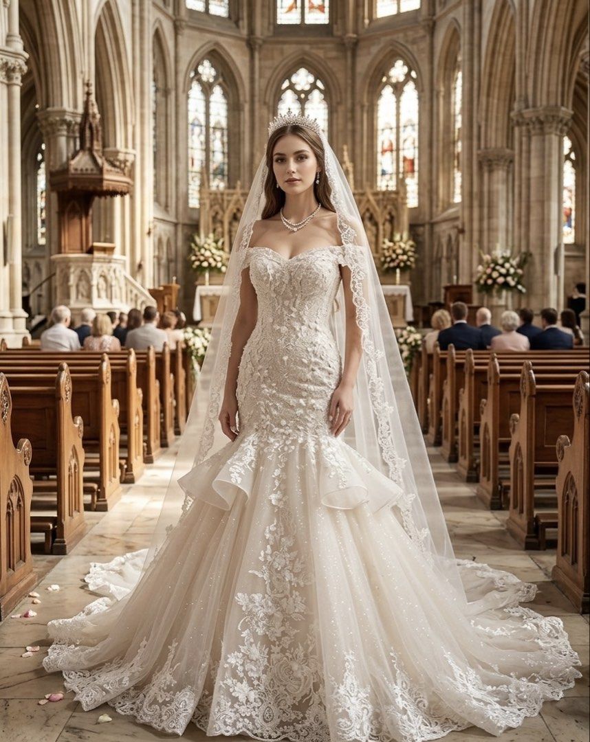 Mermaid cut wedding gown (Category: Evening dresses & gowns) located in Dasmarinas. Submitted by legitbeauty08 (Listing ID 1431312408, Image 1). Description: .