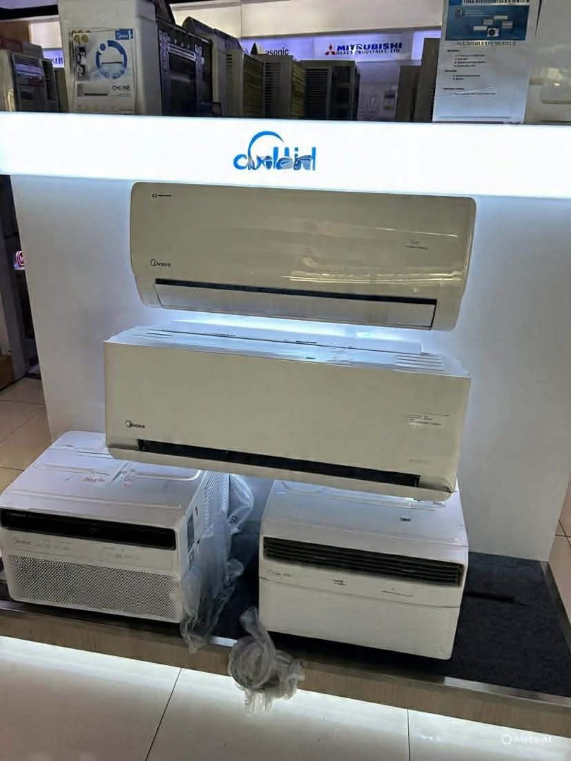 MIDEA SPLIT TYPE INVERTER AIR CONDITIONER, TV & Home Appliances, Air ...