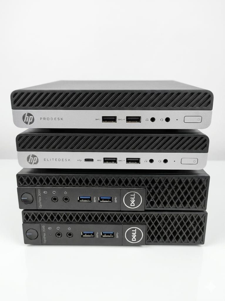 Mini pc (Category: Desktops) located in Manila. Submitted by andrei_08 (Listing ID 1431327785, Image 1). Description: SET for ₱14,000 Each for ₱4,000 NEGO HP EliteDesk 800 G4 - Intel Core i5-8500T - 256gb SSD - 16gb DDR4 SODIMM 2666mhz Dell OptiPlex 3060 - Intel Core i5-8400T - 256gb SSD - 16gb DDR4 SODIMM 2400mhz Dell OptiPlex 3070 - Intel Core i5-8500T - 256gb SSD - 16gb DDR4 SODIMM 2666mhz HP ProDesk 400 G4 - Intel Core i5-8400T - 256gb SSD - 