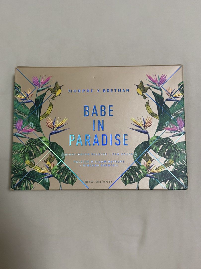 Morphe x bretman rock babe in paradise (Category: Makeup) located in Quezon City. Submitted by eiagarxia (Listing ID 1431244080, Image 1). Description: With original fan brush included .
