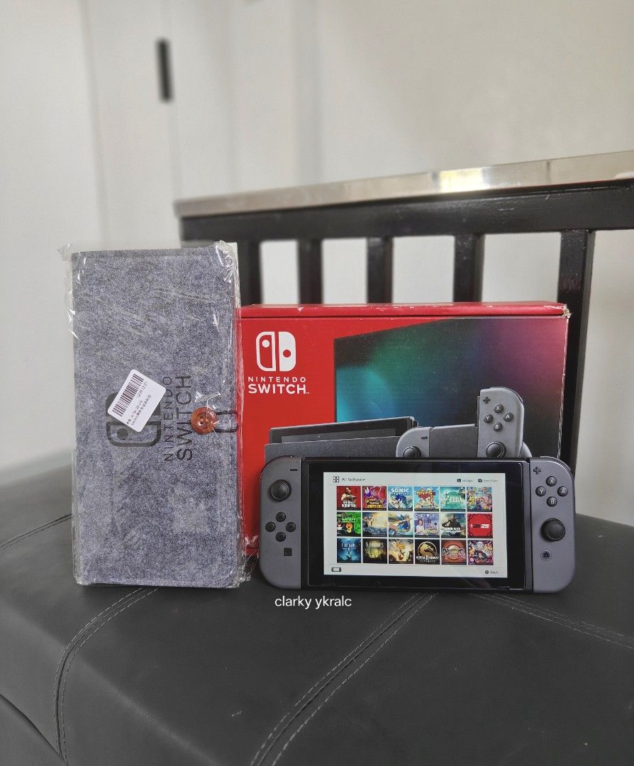 Nintendo Switch V2 with Free Games (Category: Nintendo) located in Manila. Submitted by nswitchgear (Listing ID 1431241976, Image 1). Description: Nintendo Switch V2 with Free Games ₱8,499 FREE acess to my Paid games Legit purchase not Jailbreak. Used item but in Good/Best condition Can give 7 Days personal Warranty for peace of mind. -Doon po tayo sa kaya tayong issupport, dont settle for less. Comes with Box , Dock, charger, grips,straps and po