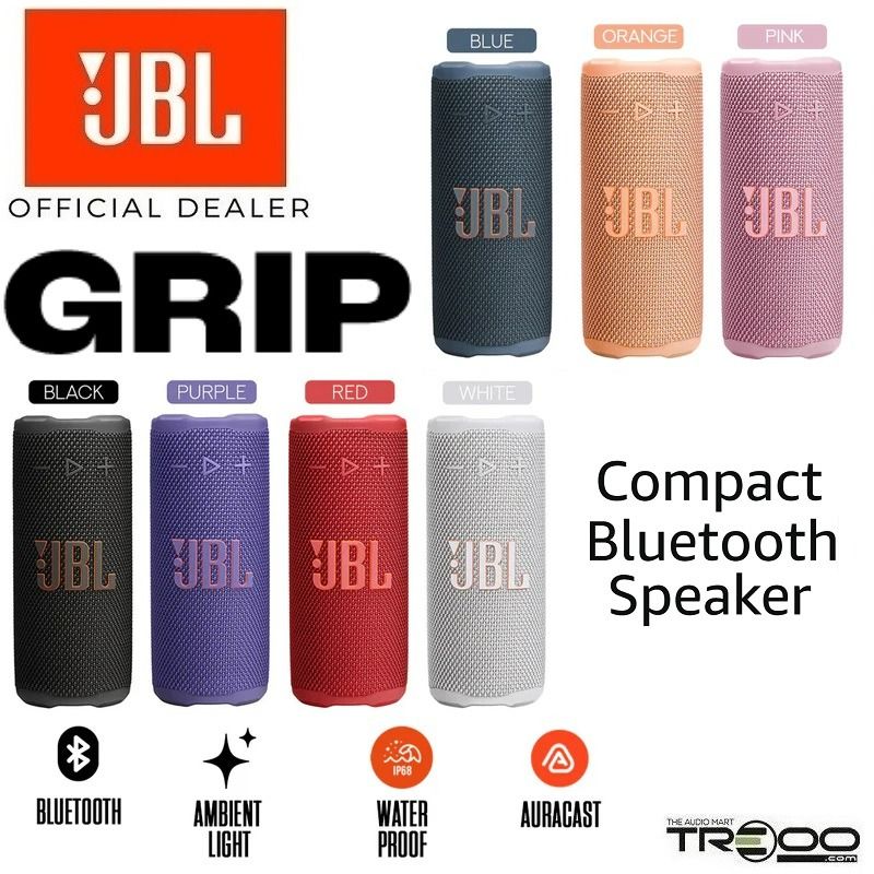 [Official] ($9.45 Cashback!) JBL Grip Wireless Bluetooth Portable Speaker