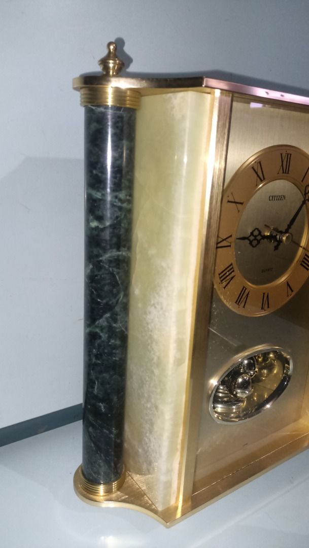 Onyx Citizen Desk Clock - Working (Category: Clocks) located in Munoz. Submitted by larryc1212 (Listing ID 1431340294, Image 1). Description: Onyx Citizen Desk Clock Working Working Working Item include some scratches due to age, as is were is basis Item can be pick up in our Japan surplus shop located in Munoz Nueva Ecija Shipping available at buyer expense Bank Transfer payment. Payment first policy..