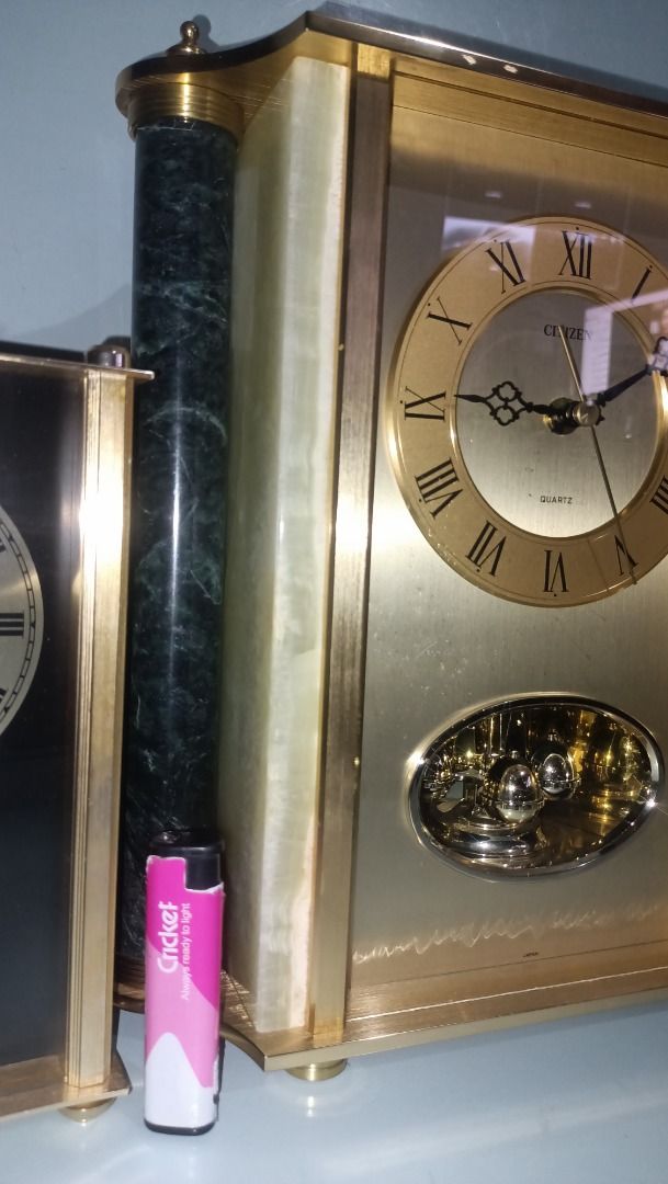 Onyx Citizen Desk Clock - Working (Category: Clocks) located in Munoz. Submitted by larryc1212 (Listing ID 1431340294, Image 3). Description: Onyx Citizen Desk Clock Working Working Working Item include some scratches due to age, as is were is basis Item can be pick up in our Japan surplus shop located in Munoz Nueva Ecija Shipping available at buyer expense Bank Transfer payment. Payment first policy..