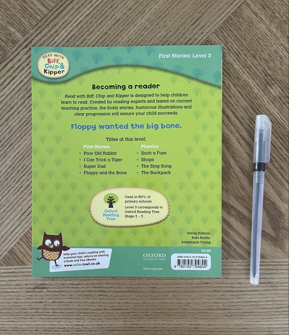 Oxford Read with Biff, Chip & Kipper: Floppy and the Bone (Category: Children's Books) located in Las Pinas. Submitted by kayebee17 (Listing ID 1431204233, Image 2). Description: Beginner Reader.