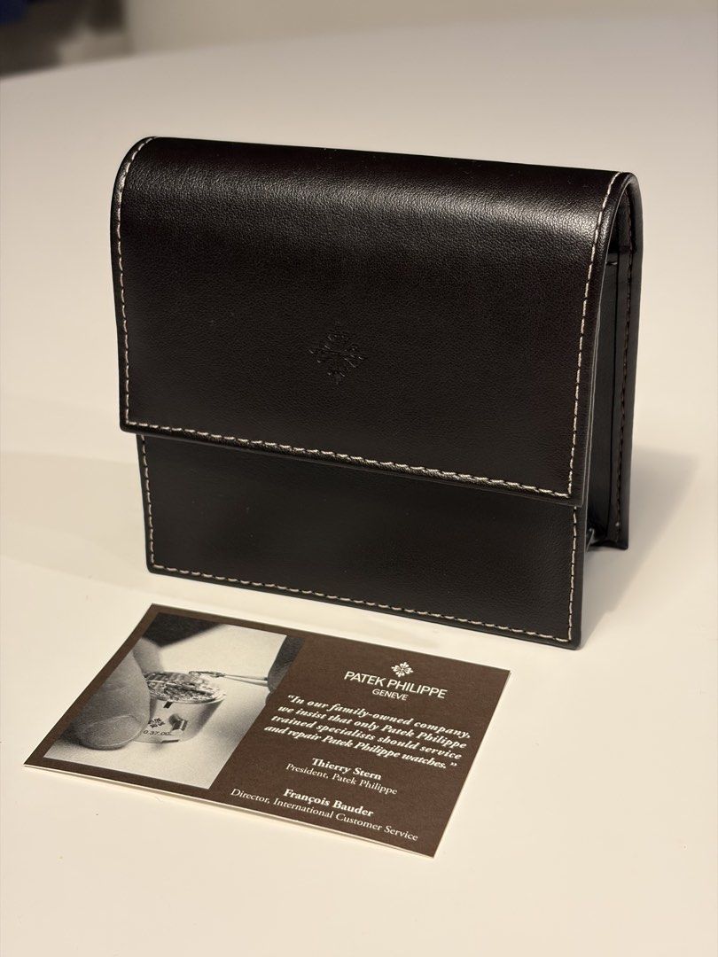 Patek Philippe Watch Pouch (Category: Luxury Watches) located in Mandaluyong City. Submitted by merlinac3 (Listing ID 1431329733, Image 2). Description: ORIGINAL PATEK PHILIPPE TRAVEL POUCH- Brand New! This would make a great gift for any Patek enthusiast..