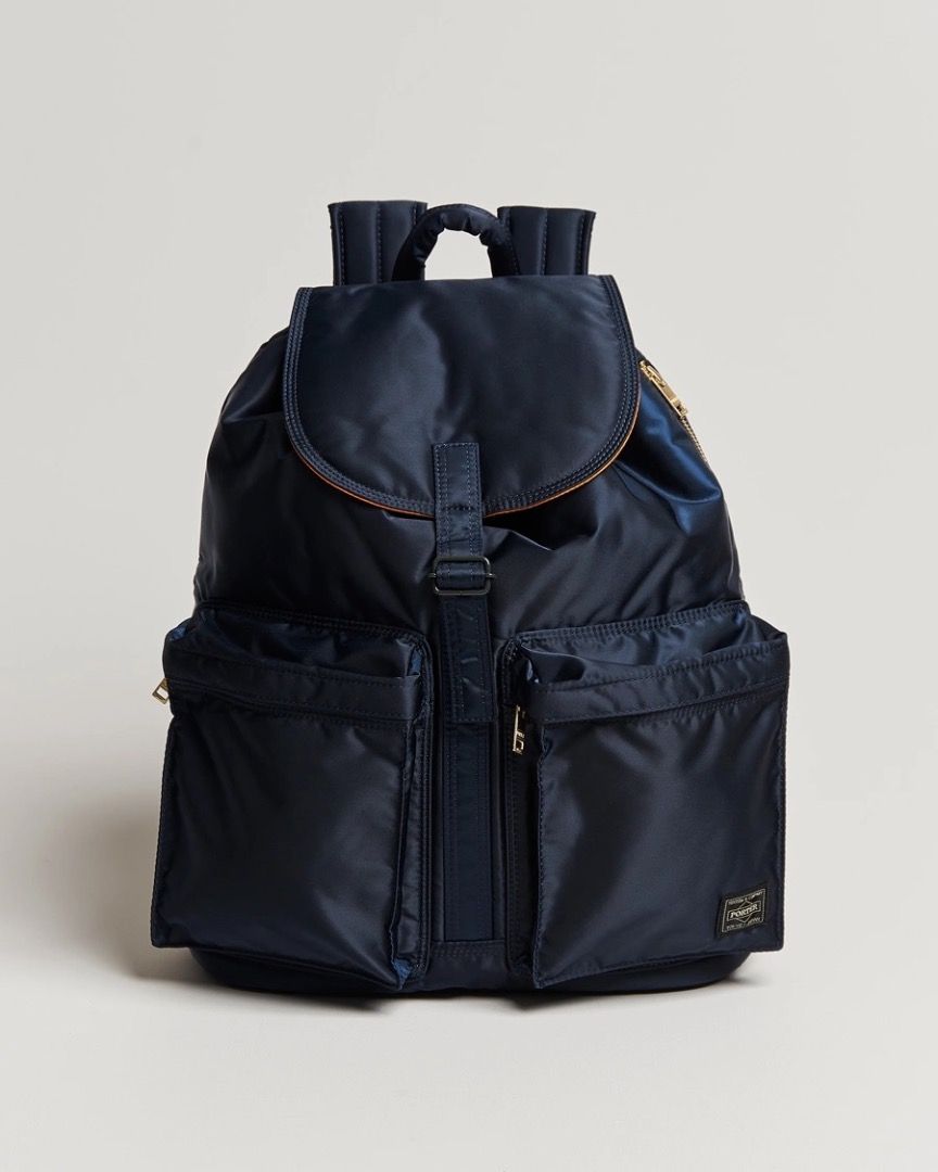 Head Porter Yoshida & Co. Tanker Rucksack (Category: Backpacks) located in Antipolo. Submitted by bentakahitanoano (Listing ID 1431280509, Image 1). Description: Porter Yoshida & Co. Tanker Rucksack Iconic Japan-made piece MA-1 inspired / orange lining Still very usable Flaws: rusty hardware - needs polish, velcro rip on pocket, broken inside and outside zipper pull - needs replacement.