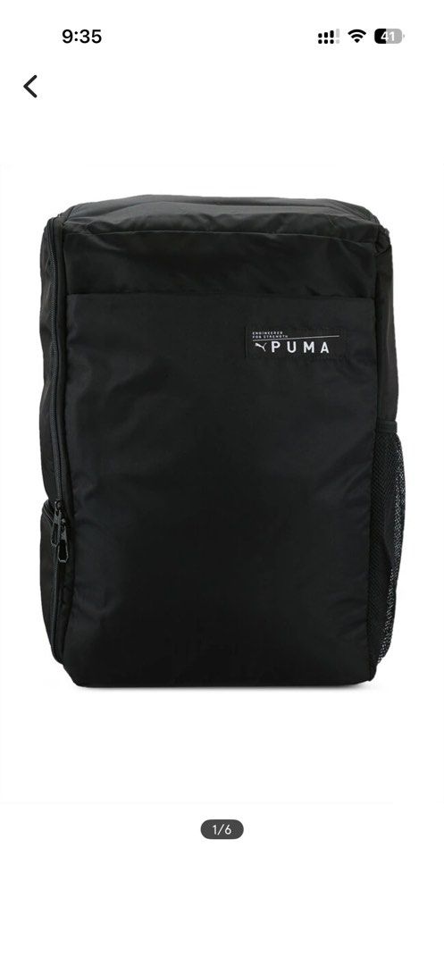Puma Training Backpack (Category: Backpacks) located in Mandaluyong City. Submitted by andrewqui27864 (Listing ID 1431191669, Image 1). Description: May stain na white but other than that all good Bought it in Zalora rsp 3.8k Rfs: upgrade.