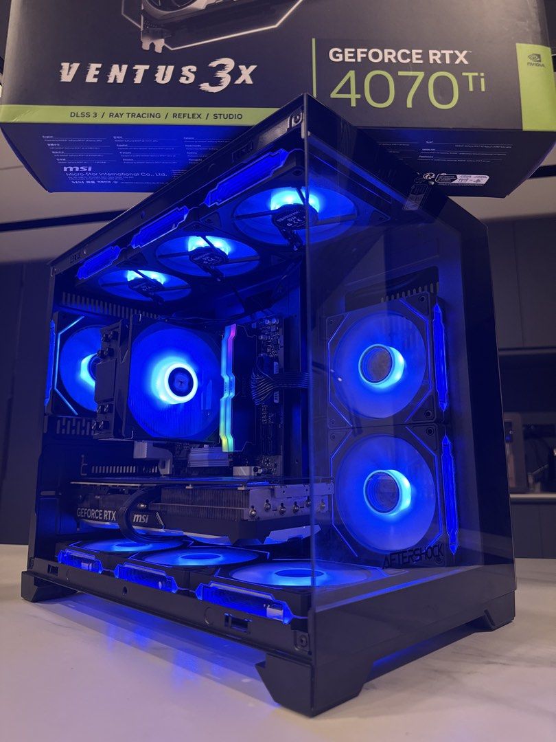 Ryzen 7 7700 RTX 4070TI 32/1TB DDR5 4K GAMING PC