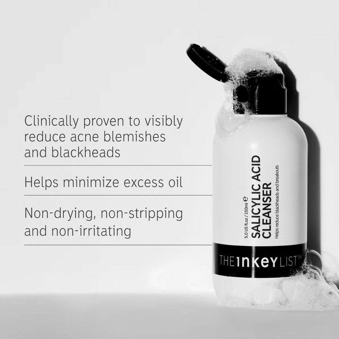SALICYLIC ACID FACE CLEANSER (Category: Face Care) located in Quezon City. Submitted by prelovedsaleitems (Listing ID 1431191273, Image 1). Description: Sephora THE INKEY LIST SKINCARE.