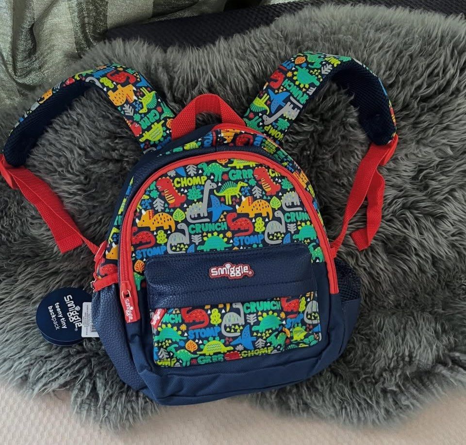 Smiggle Teeny Tiny Backpack (Category: Babies & Kids Fashion) located in Manila. Submitted by stopshop26 (Listing ID 1431188904, Image 1). Description: Smiggle Teeny Tiny Backpack Brand new and original Onhand and ready to ship.
