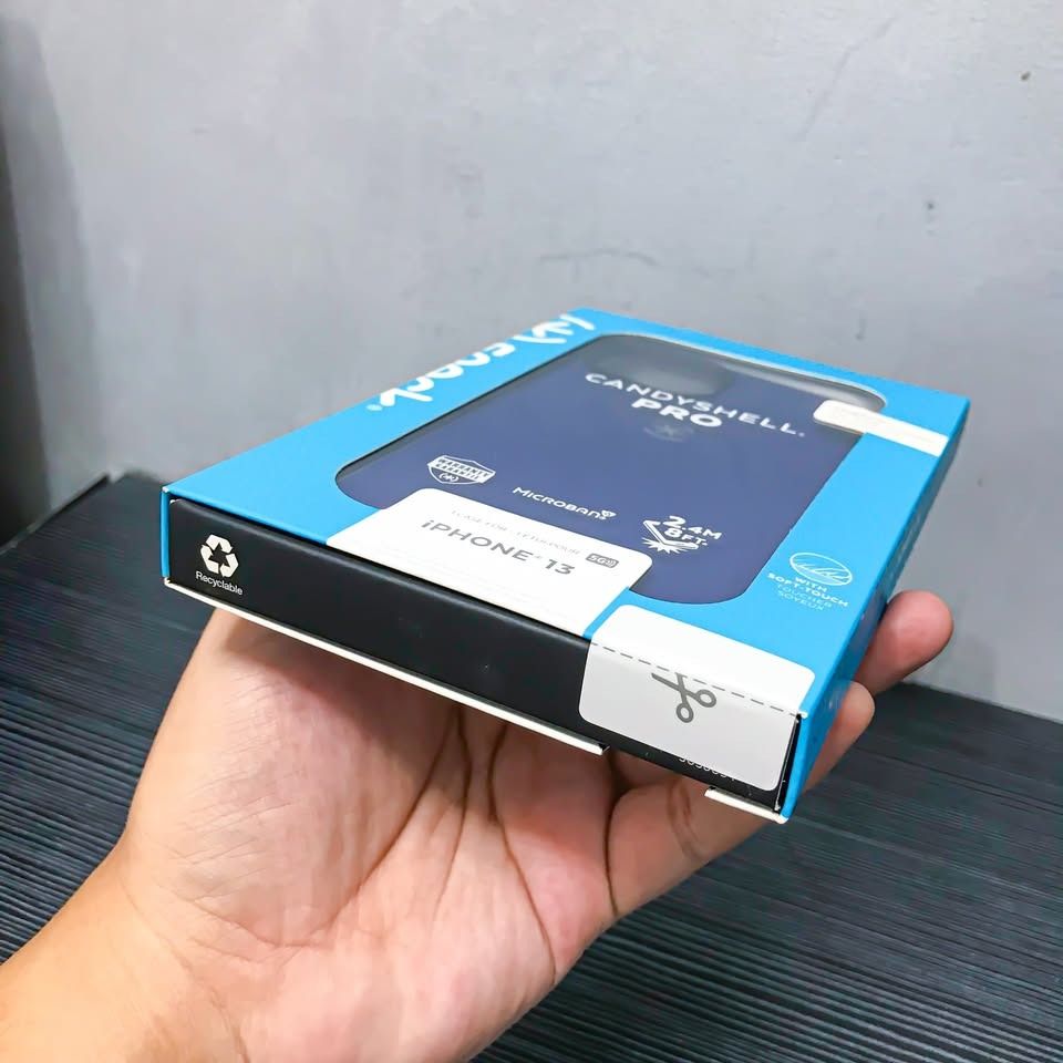 Speck Candyshell Pro Prussian Blue/Cloudy Grey for iPhone 13 Phone Case (Sealed) (Category: Cases & Sleeves) located in Cavite. Submitted by thebeautifulsummer (Listing ID 1431290708, Image 2). Description: Speck Candyshell Pro Prussian Blue/Cloudy Grey for iPhone 13.