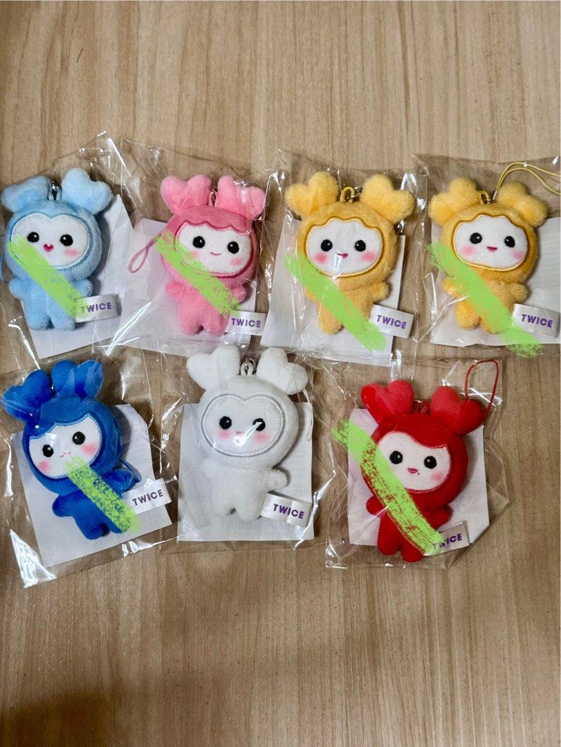 TWICE 10VE UNIVERSE PLUSH MICRO ミナ サナ モモ Twice 10ve Universe Lovely Plush Micro Ver, Hobbies & Toys