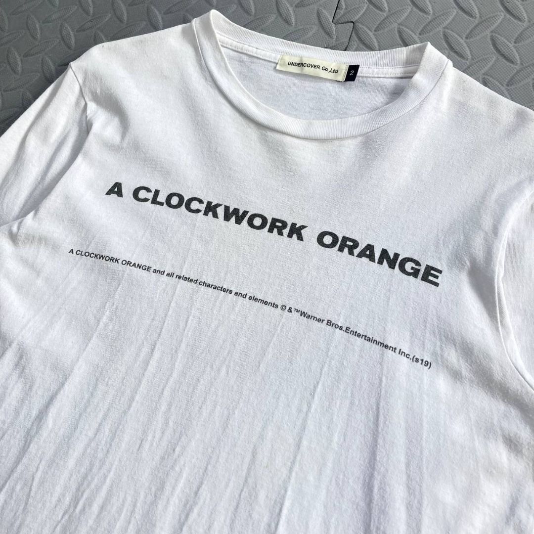Undercover - 2019 ‘A Clockwork Orange’ Long Sleeves (Category: Tshirts & Polo Shirts ) located in Quezon City. Submitted by archived.g (Listing ID 1431351236, Image 3). Description: Undercover - 2019 ‘A Clockwork Orange’ Long Sleeves - Brand: Undercover Made in: Japan Year: 2019 Material: Cotton Color: White Size on tag: 2 Sizing: Measurements (flat, not stretched): Shoulders: 17” Sleeves: 25” Width: 19.5” Hem: 20” Length: 26.5” Color rating: 8.5