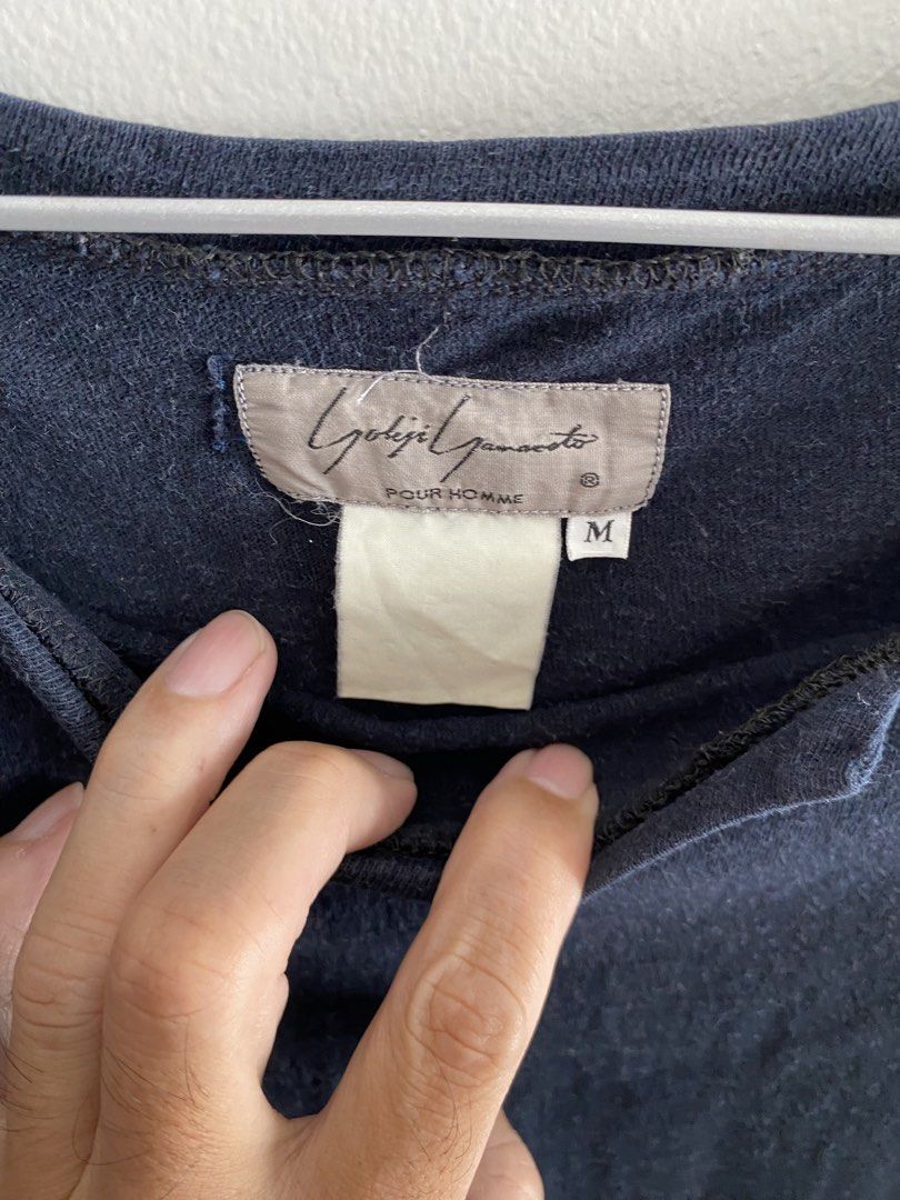 Yohji Yamamoto Pour Homme Vintage T-shirt (Category: Tshirts & Polo Shirts ) located in Paranaque City. Submitted by sccloset.ph (Listing ID 1431371402, Image 3). Description: - Method of Payment: GCash - Shipping Method: J&T Express NOTE: Shipping fee will be shouldered by the buyer..