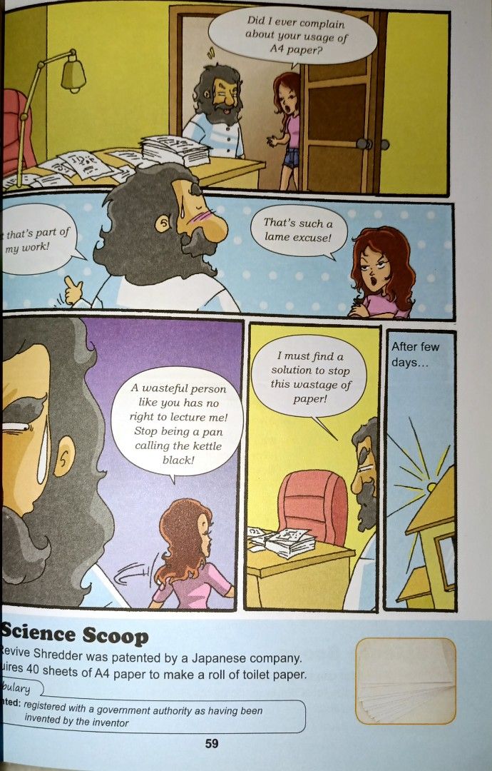Young Scientists Reader Science Comics - free post, Hobbies & Toys ...